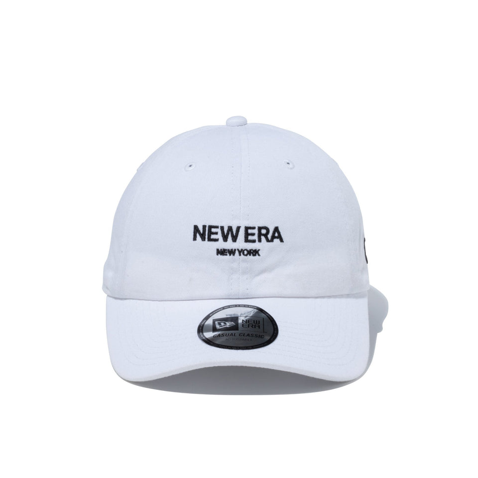 カジュアルクラシック NEW ERA NEW YORK ホワイト - 13059114-OSFM | NEW ERA ニューエラ公式オンラインストア