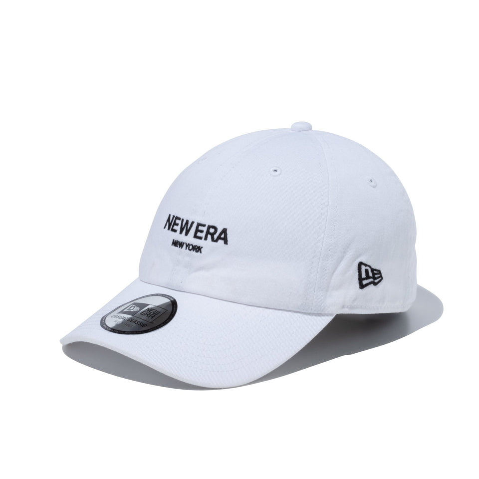 カジュアルクラシック NEW ERA NEW YORK ホワイト - 13059114-OSFM | NEW ERA ニューエラ公式オンラインストア