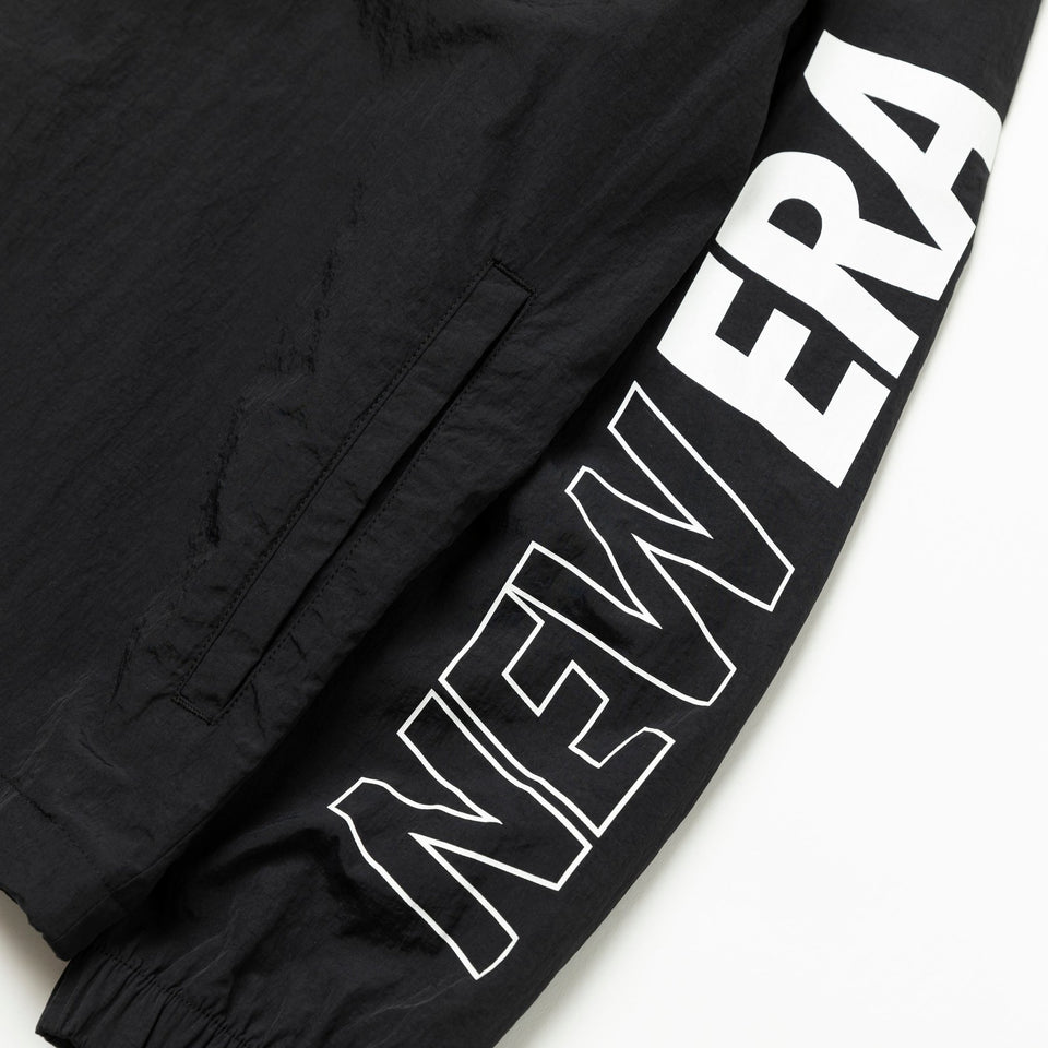 トラックジャケット NEW ERA ロゴ ブラック 【Performance Apparel