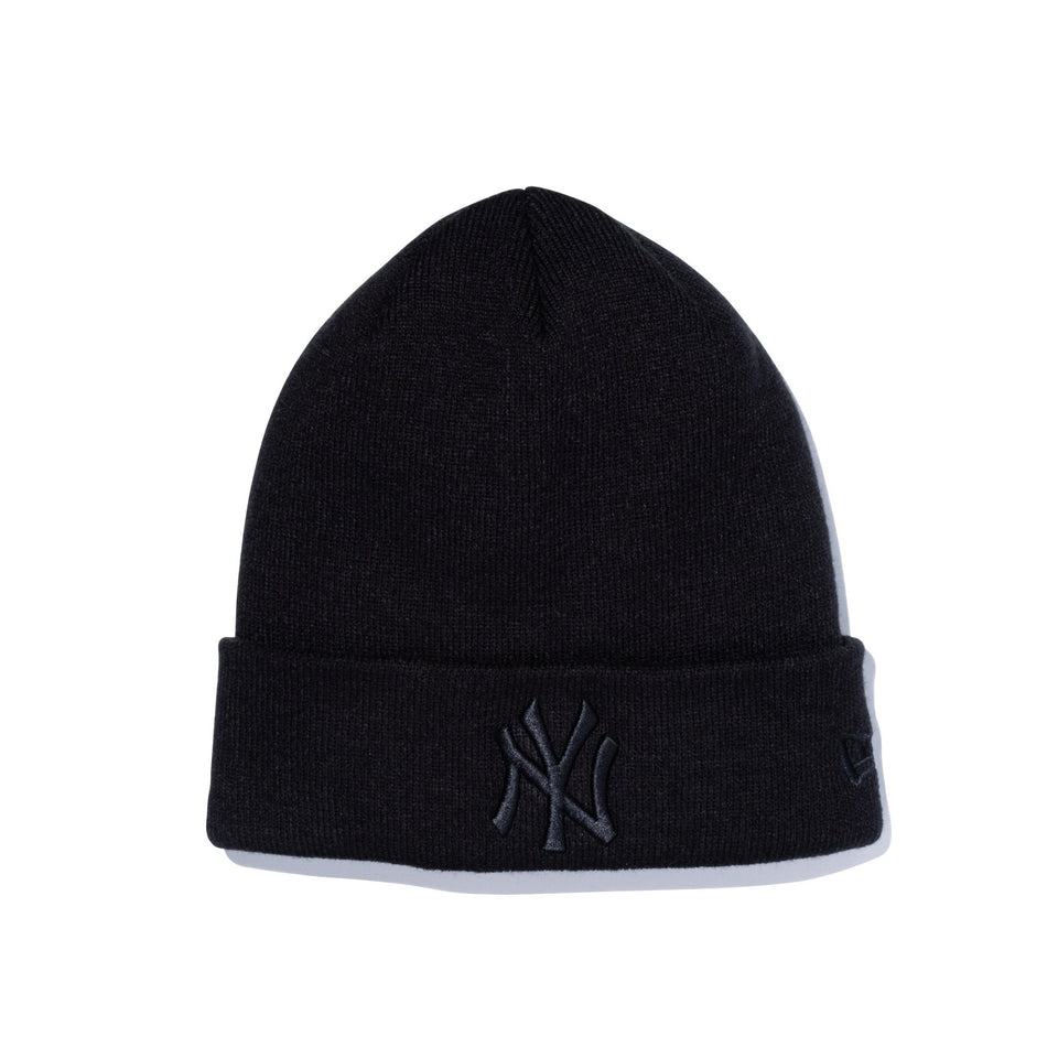 ベーシック カフニット New York Yankees ニューヨーク・ヤンキース ブラック - 13328043-OSFM | NEW ERA ニューエラ公式オンラインストア