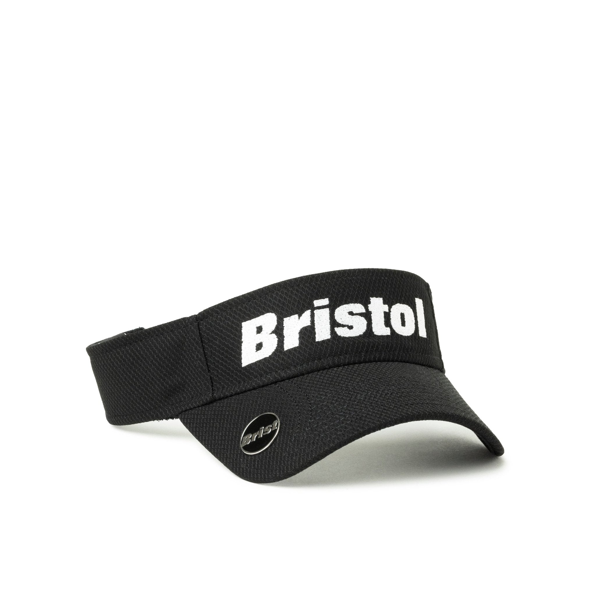 【ゴルフ】 サンバイザー On Par F.C.Real Bristol ロゴ ブラック