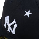 PC 59FIFTY Stars & Stripes クーパーズタウン ニューヨーク・ヤンキース ブラック - 13328582-700 | NEW ERA ニューエラ公式オンラインストア