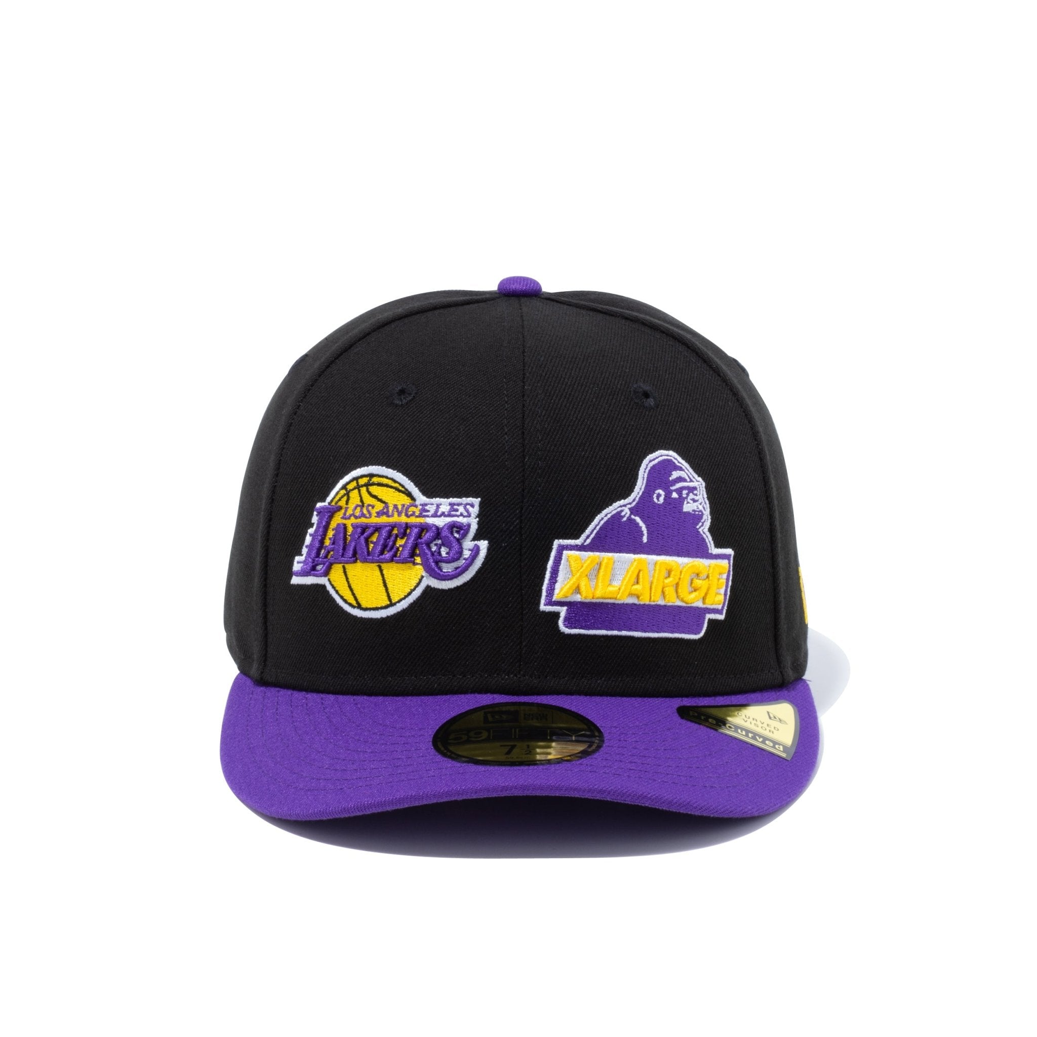 LAKERS MIX LOGO 6PANEL CAP L レイカーズ xlarge NEWERA - メンズ