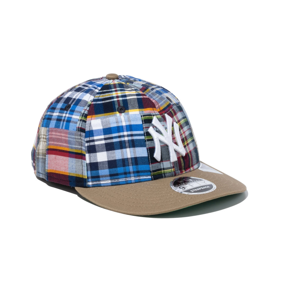 RC 9FIFTY Curved Visor Madras Check ニューヨーク・ヤンキース