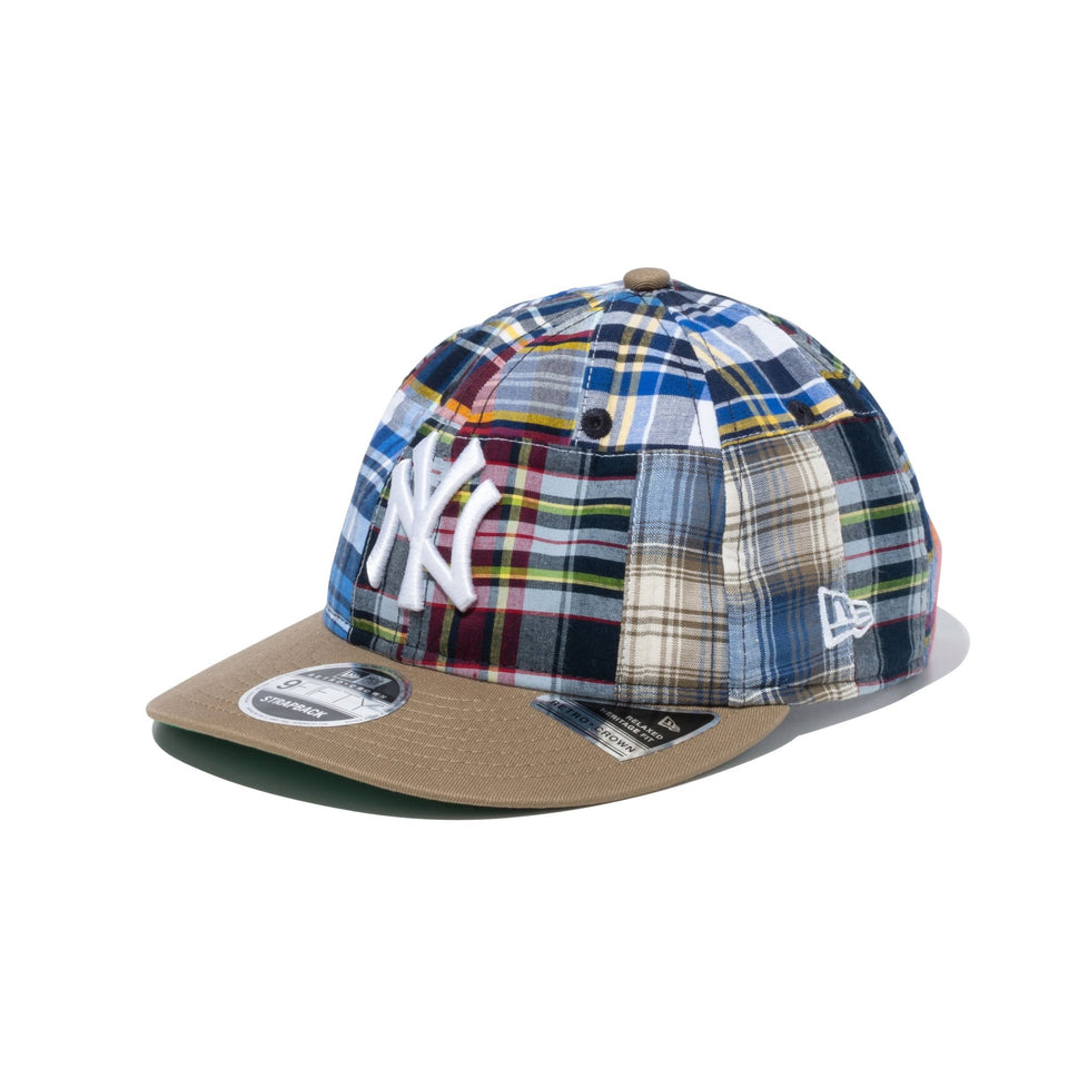 RC 9FIFTY Curved Visor Madras Check ニューヨーク・ヤンキース