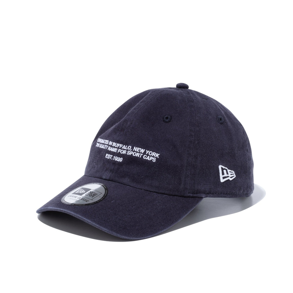 カジュアルクラシック Strap Logo ストラップロゴ ネイビー - 13327967-OSFM | NEW ERA ニューエラ公式オンラインストア