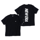 半袖 パフォーマンス Tシャツ バーチカルロゴ ブラック レギュラーフィット - 13773397-S | NEW ERA ニューエラ公式オンラインストア