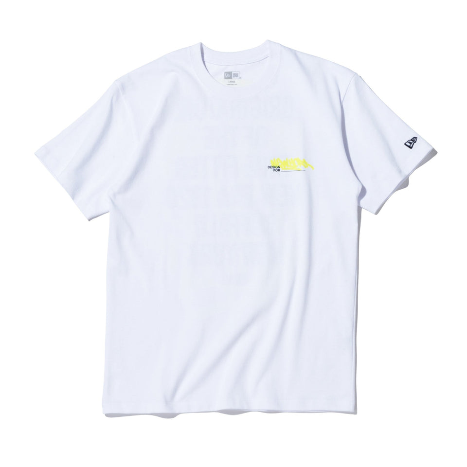 半袖 オーバーサイズド コットン Tシャツ グラフィティ ホワイト - 13773414-S | NEW ERA ニューエラ公式オンラインストア