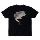 半袖 コットン Tシャツ Angler Collection Grande Bass ブラック レギュラーフィット 【ニューエラ アウトドア】 - 13530490-S | NEW ERA ニューエラ公式オンラインストア