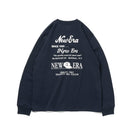 長袖 コットン Tシャツ Archive Logo ネイビー レギュラーフィット - 13755436-S | NEW ERA ニューエラ公式オンラインストア