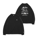 長袖 コットン Tシャツ Archive Logo ブラック レギュラーフィット - 13755437-S | NEW ERA ニューエラ公式オンラインストア