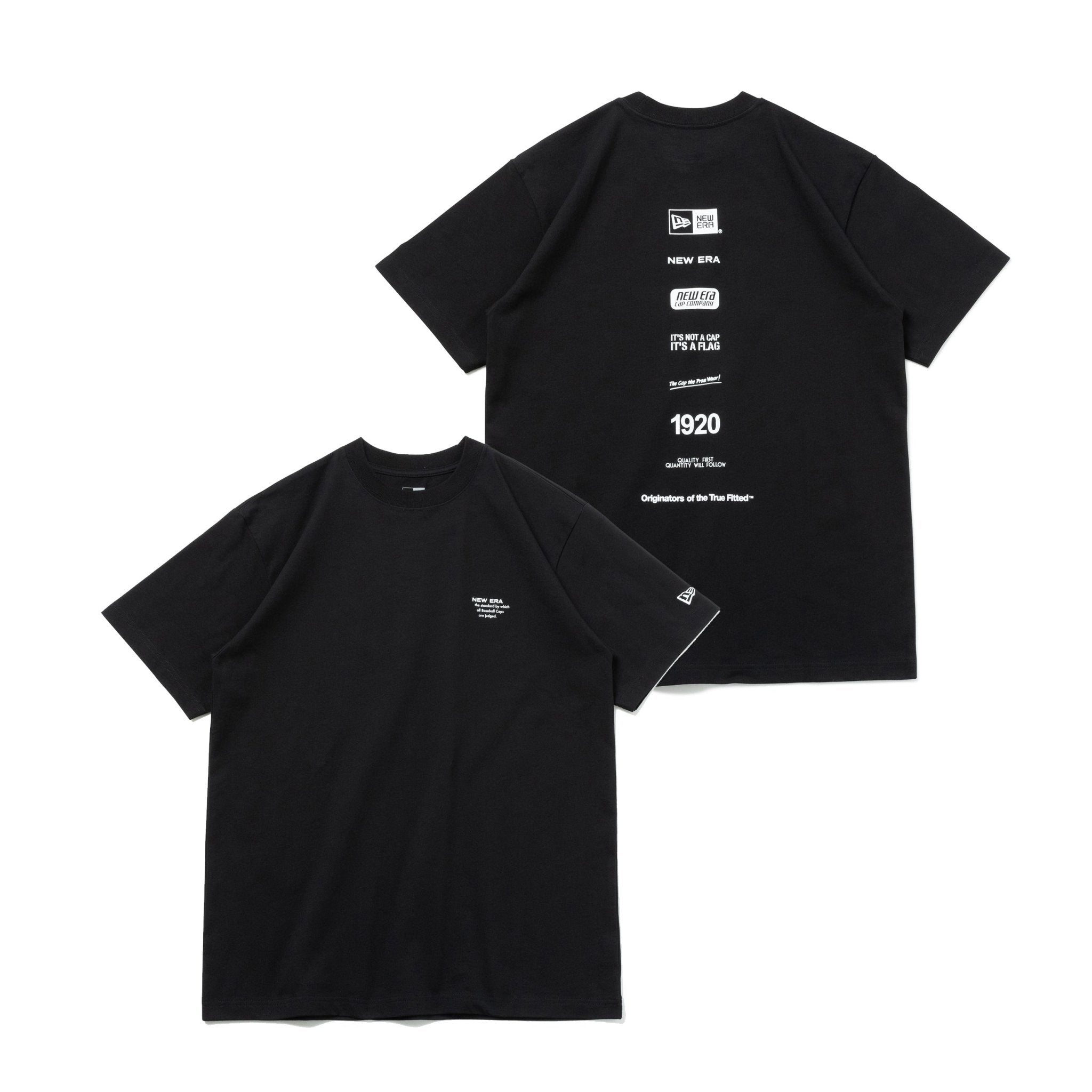 半袖 コットン Tシャツ Archive Logo ブラック レギュラーフィット 