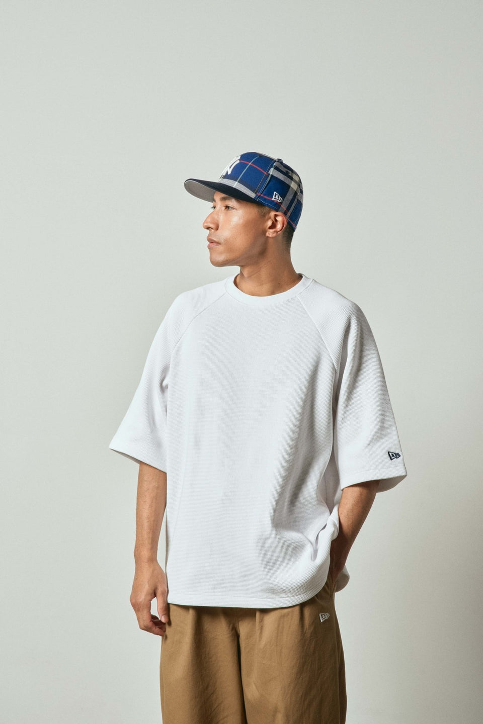 半袖 ワッフル Tシャツ オーバーサイズド BLACK LABEL SS23 オフ