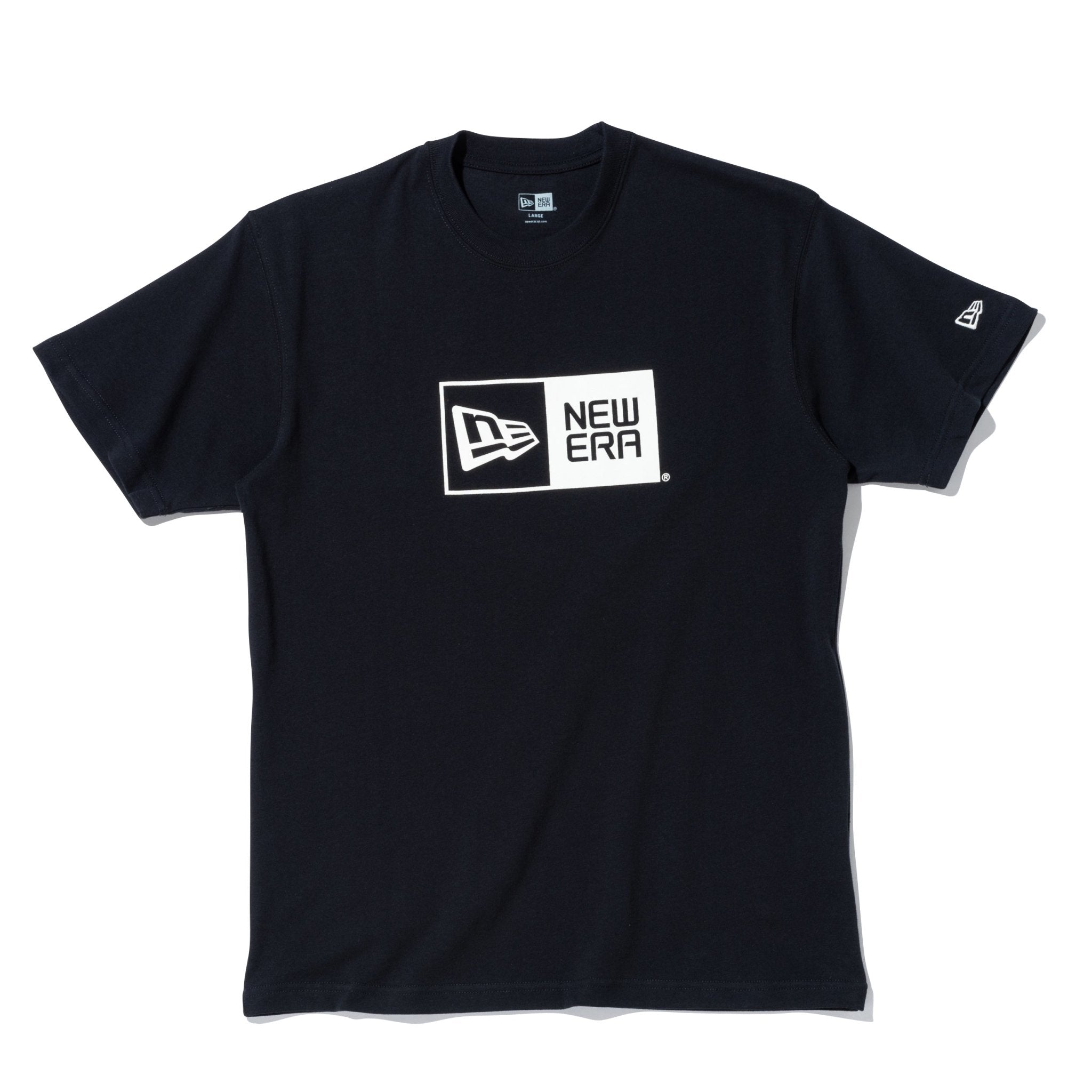 半袖 コットン Tシャツ Box Logo ボックスロゴ ブラック × ホワイト