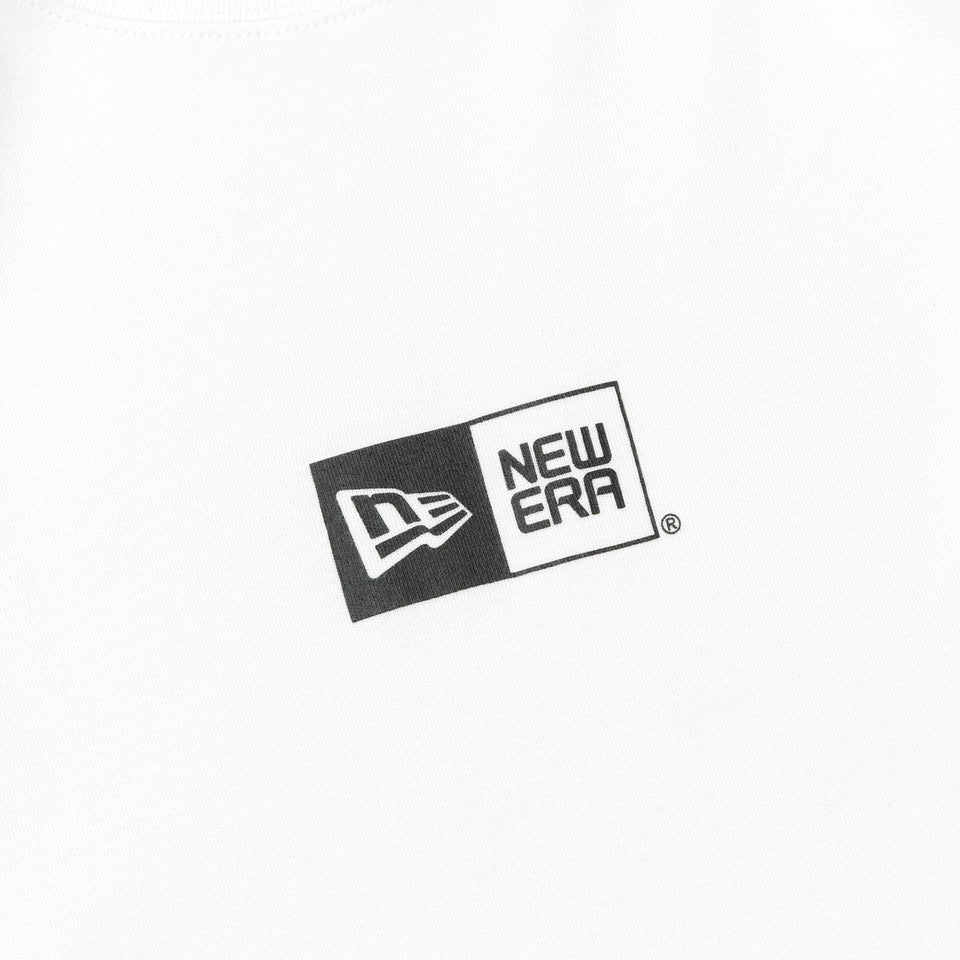 長袖 ウォーム Tシャツ Box Logo ボックスロゴ オフホワイト