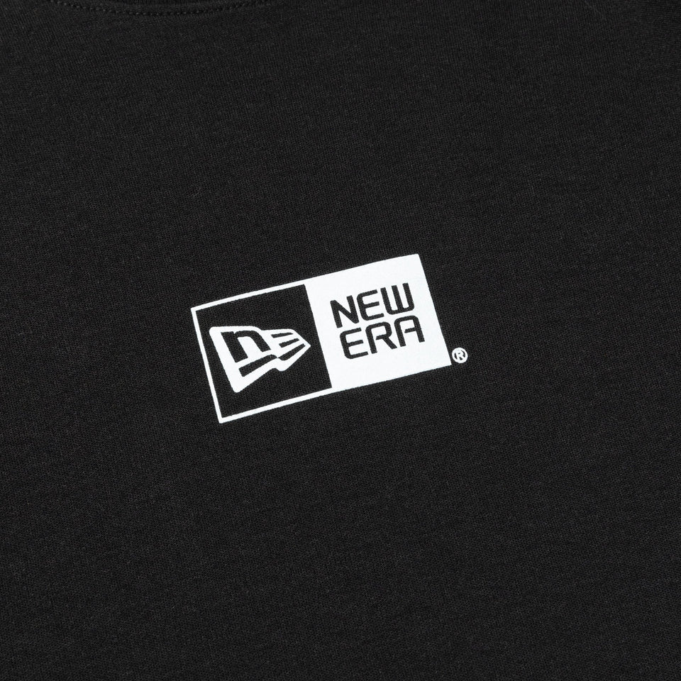 長袖 ウォーム Tシャツ Box Logo ボックスロゴ ブラック | ニューエラ