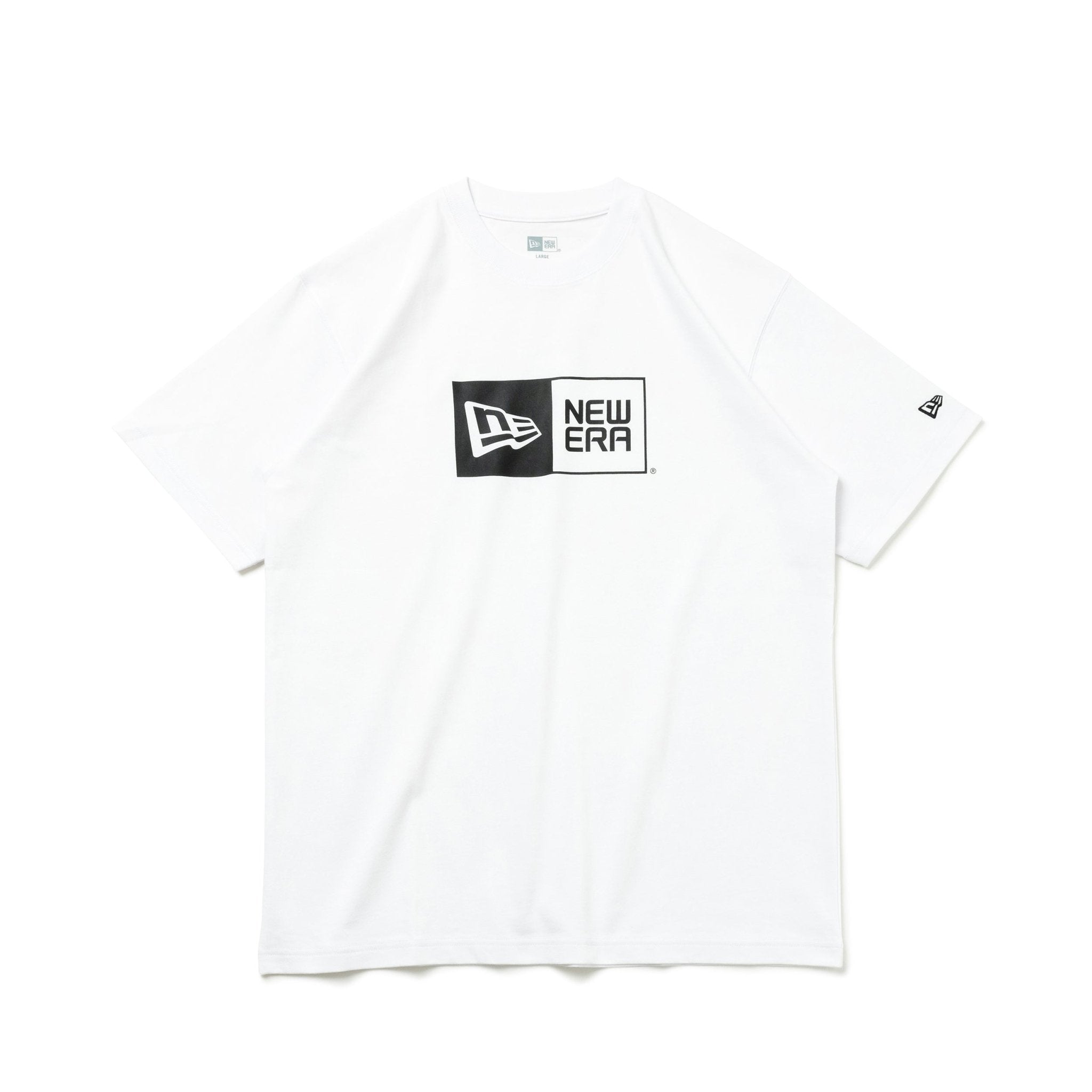 半袖 コットン Tシャツ Box Logo ホワイト × ブラック レギュラー 
