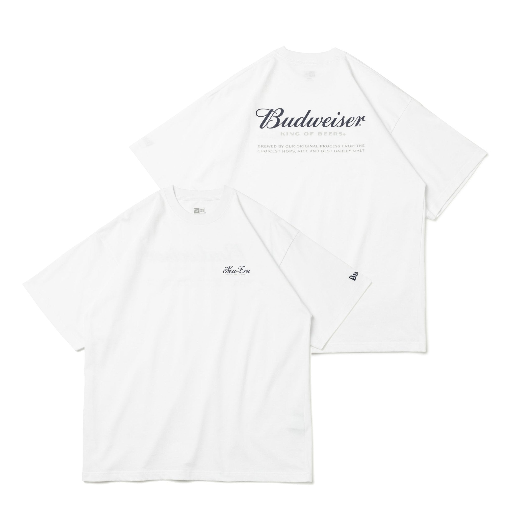 半袖 オーバーサイズド コットン Tシャツ Budweiser バドワイザー