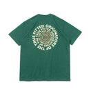 半袖 コットン Tシャツ Circle OOTTF ダークグリーン × マルチカラー レギュラーフィット - 13516764-S | NEW ERA ニューエラ公式オンラインストア