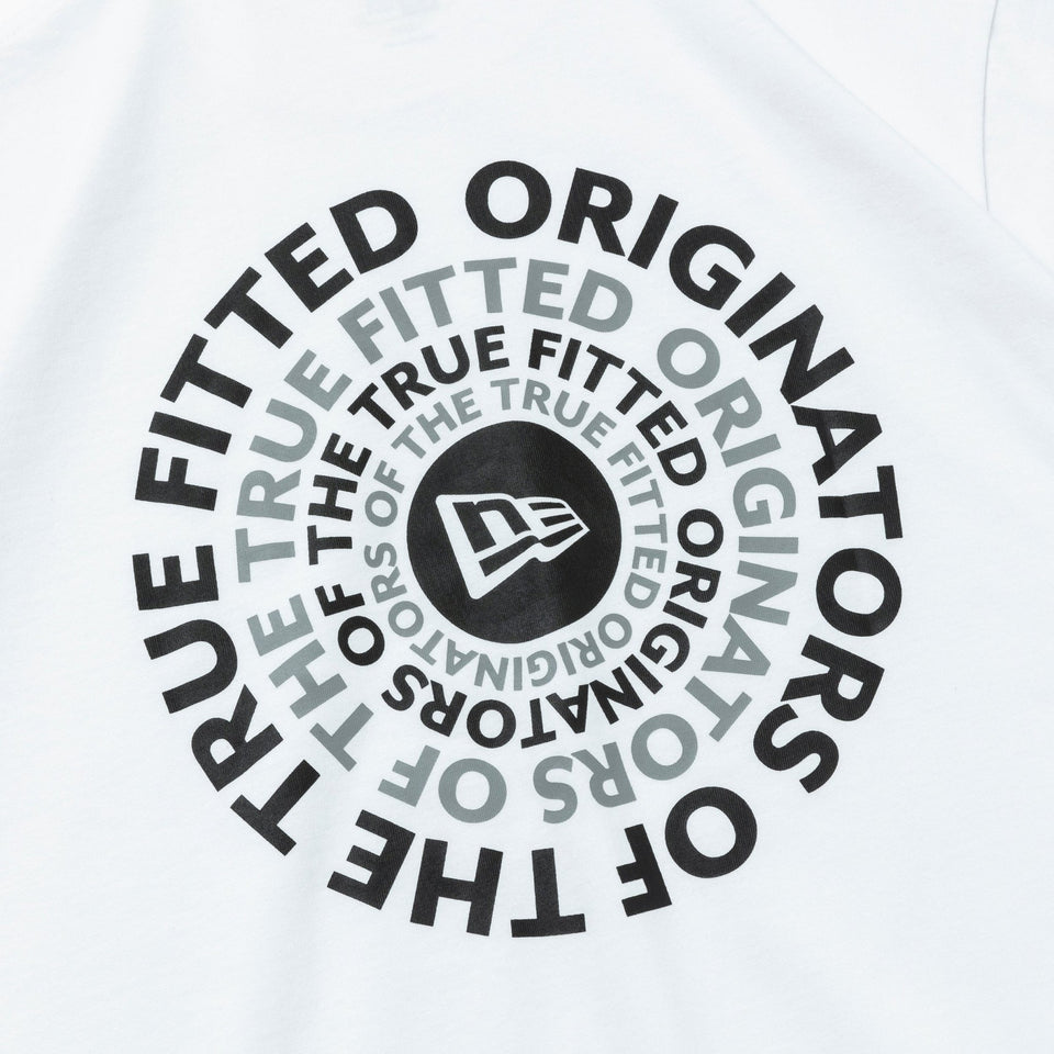 半袖 コットン Tシャツ Circle OOTTF ホワイト レギュラーフィット - 14121902-S | NEW ERA ニューエラ公式オンラインストア