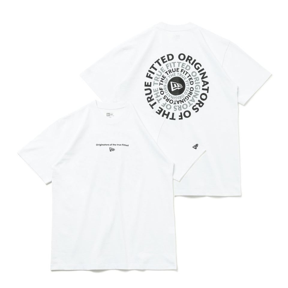 半袖 コットン Tシャツ Circle OOTTF ホワイト レギュラーフィット - 14121902-S | NEW ERA ニューエラ公式オンラインストア