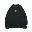 長袖 コットン Tシャツ Flag Logo Mini フラッグロゴミニ ブラック レギュラーフィット - 13334224-S | NEW ERA ニューエラ公式オンラインストア