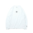 長袖 コットン Tシャツ Flag Logo Mini ホワイト レギュラーフィット - 13755425-S | NEW ERA ニューエラ公式オンラインストア