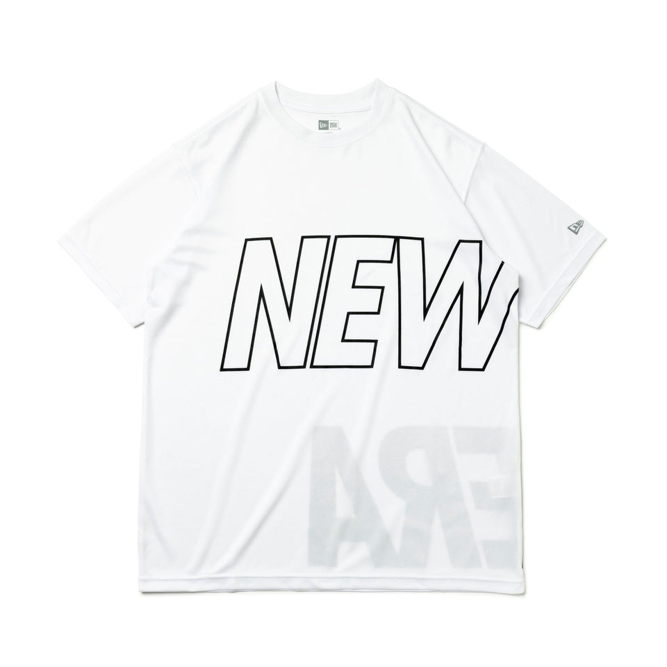半袖 テック Tシャツ Front & Back Logo ホワイト【Performance