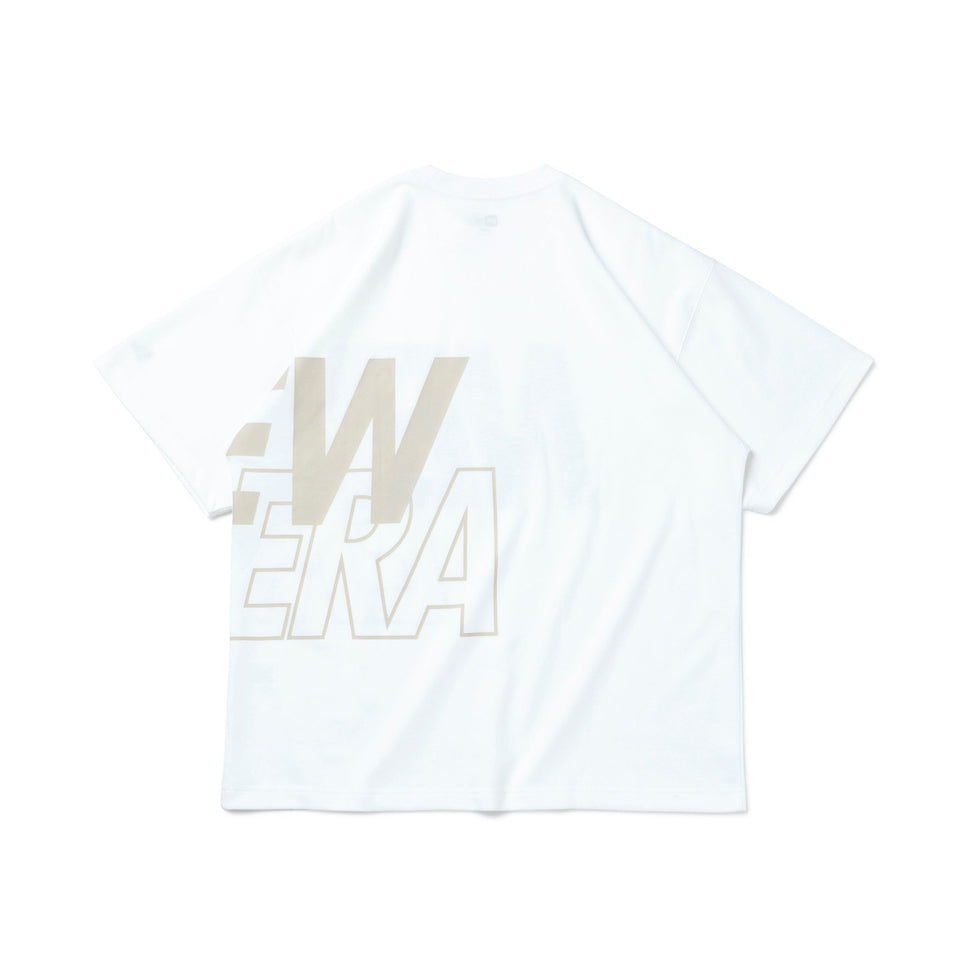 半袖 オーバーサイズド パフォーマンス Tシャツ Front & Back Logo ホワイト【 Performance Apparel 】 - 13755361-S | NEW ERA ニューエラ公式オンラインストア