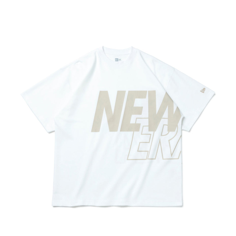 半袖 オーバーサイズド パフォーマンス Tシャツ Front & Back Logo ホワイト【 Performance Apparel 】 - 13755361-S | NEW ERA ニューエラ公式オンラインストア