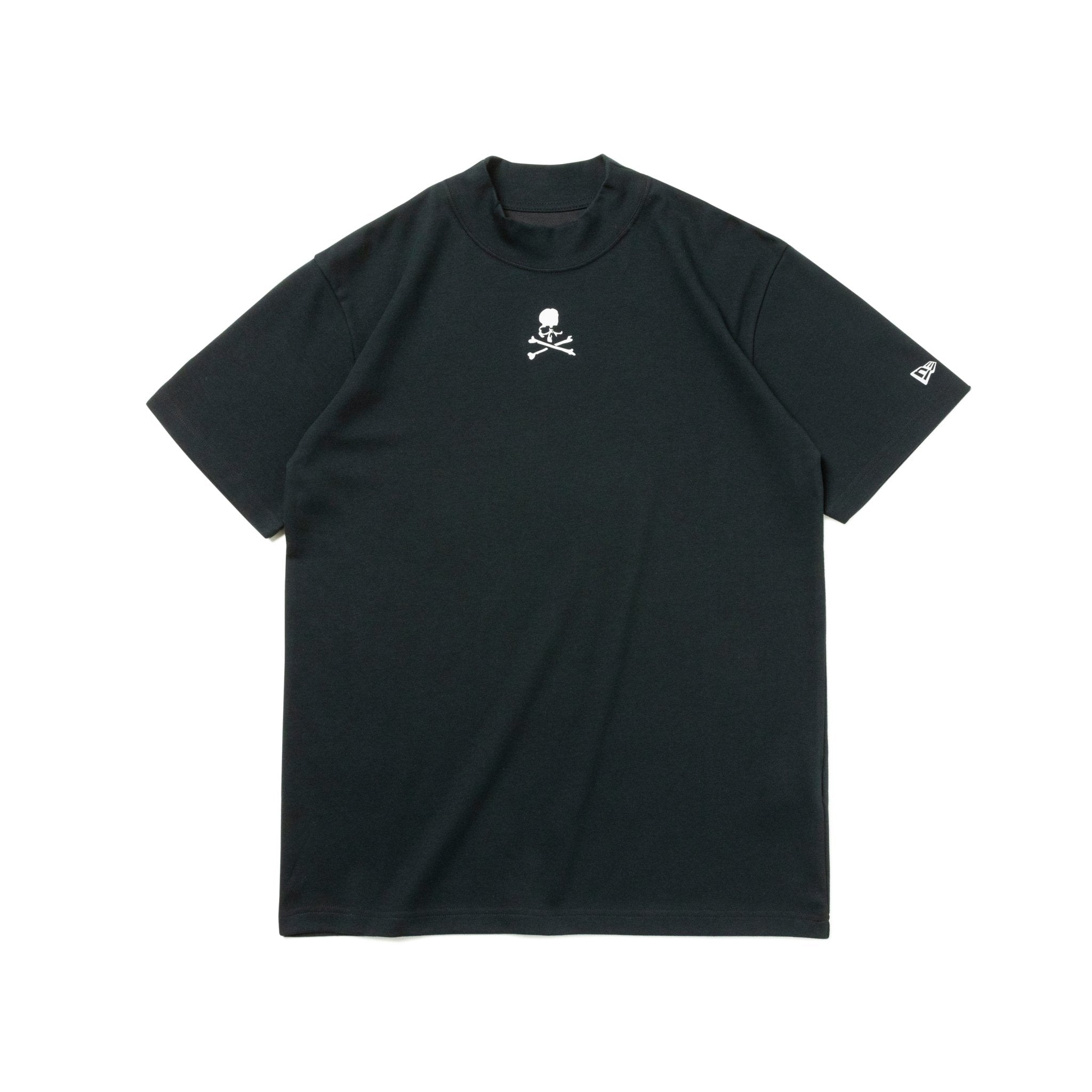 【ゴルフ】 半袖 ミドルネック パフォーマンスTシャツ mastermind JAPAN ブラック
