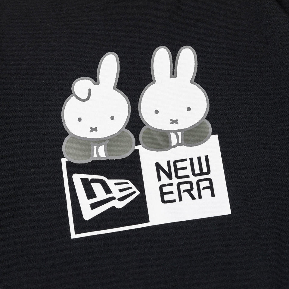 柔らかい NEW ERA ミッフィーフラッグロゴ スウェット Lサイズ - トップス