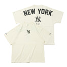 半袖 オーバーサイズド ドロップショルダー コットン Tシャツ MLB Apparel ニューヨーク・ヤンキース オフホワイト - 13516729-S | NEW ERA ニューエラ公式オンラインストア