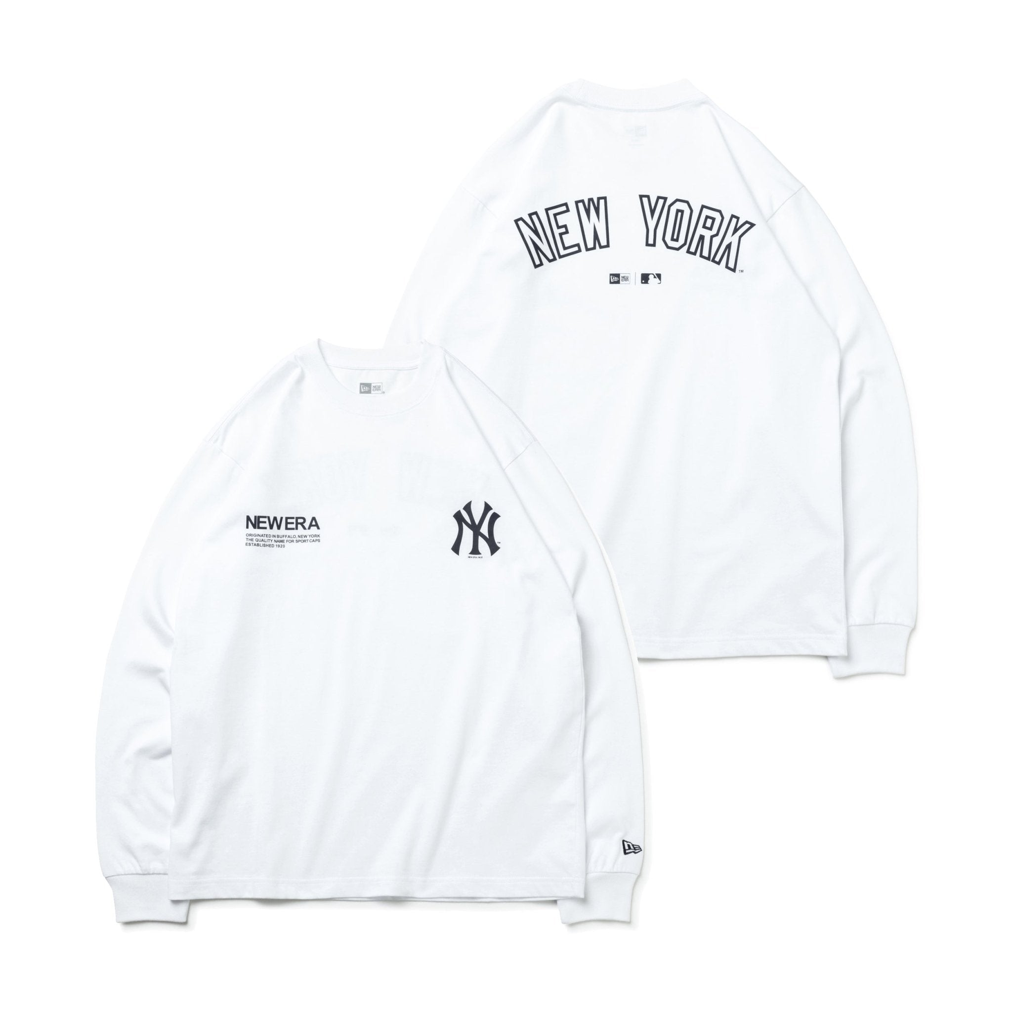 長袖 コットン Tシャツ MLB Apparel ニューヨーク・ヤンキース