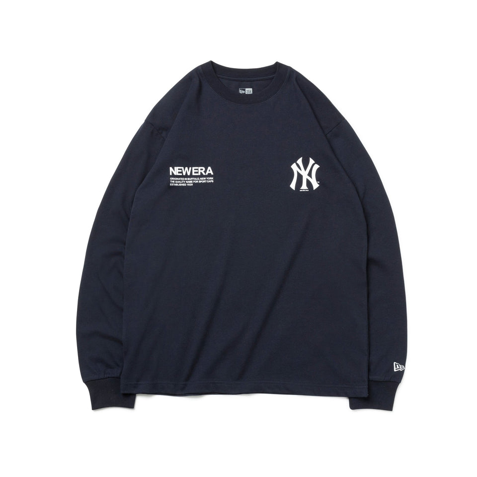 長袖 コットン Tシャツ MLB Apparel ニューヨーク・ヤンキース