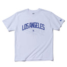 半袖 コットン Tシャツ MLB アパレル ロサンゼルス・ドジャース LOS ANGELS ホワイト レギュラーフィット - 13061699-S | NEW ERA ニューエラ公式オンラインストア