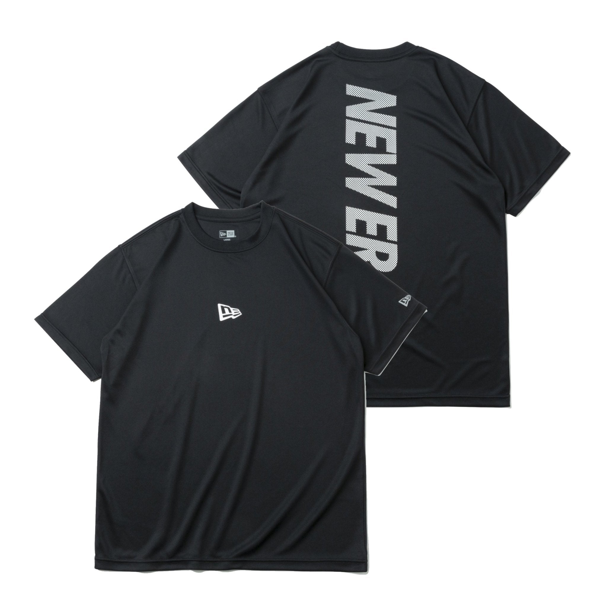 テック Tシャツ ドット NEW ERA ブラック 【 Performance Apparel