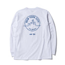 長袖 コットン Tシャツ NYC 5ボロー BRONX ホワイト レギュラーフィット - 12864382-S | NEW ERA ニューエラ公式オンラインストア