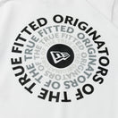 【ゴルフ】 ミドルネック 半袖 鹿の子 Tシャツ Originators of the True Fitted サークルロゴ ホワイト - 13061574-S | NEW ERA ニューエラ公式オンラインストア