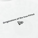 【ゴルフ】 ミドルネック 半袖 鹿の子 Tシャツ Originators of the True Fitted サークルロゴ ホワイト - 13061574-S | NEW ERA ニューエラ公式オンラインストア