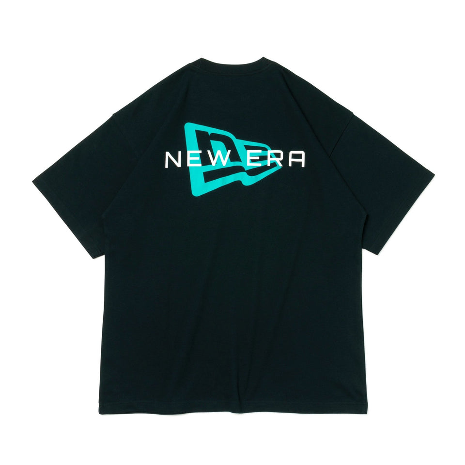 半袖 オーバーサイズド パフォーマンス Tシャツ Overlap Logo ブラック/ティント【Performance Apparel】 - 13516847-S | NEW ERA ニューエラ公式オンラインストア