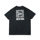 半袖 テック Tシャツ リア ペイズリー ブラック【 Performance Apparel 】 - 13264240-S | NEW ERA ニューエラ公式オンラインストア