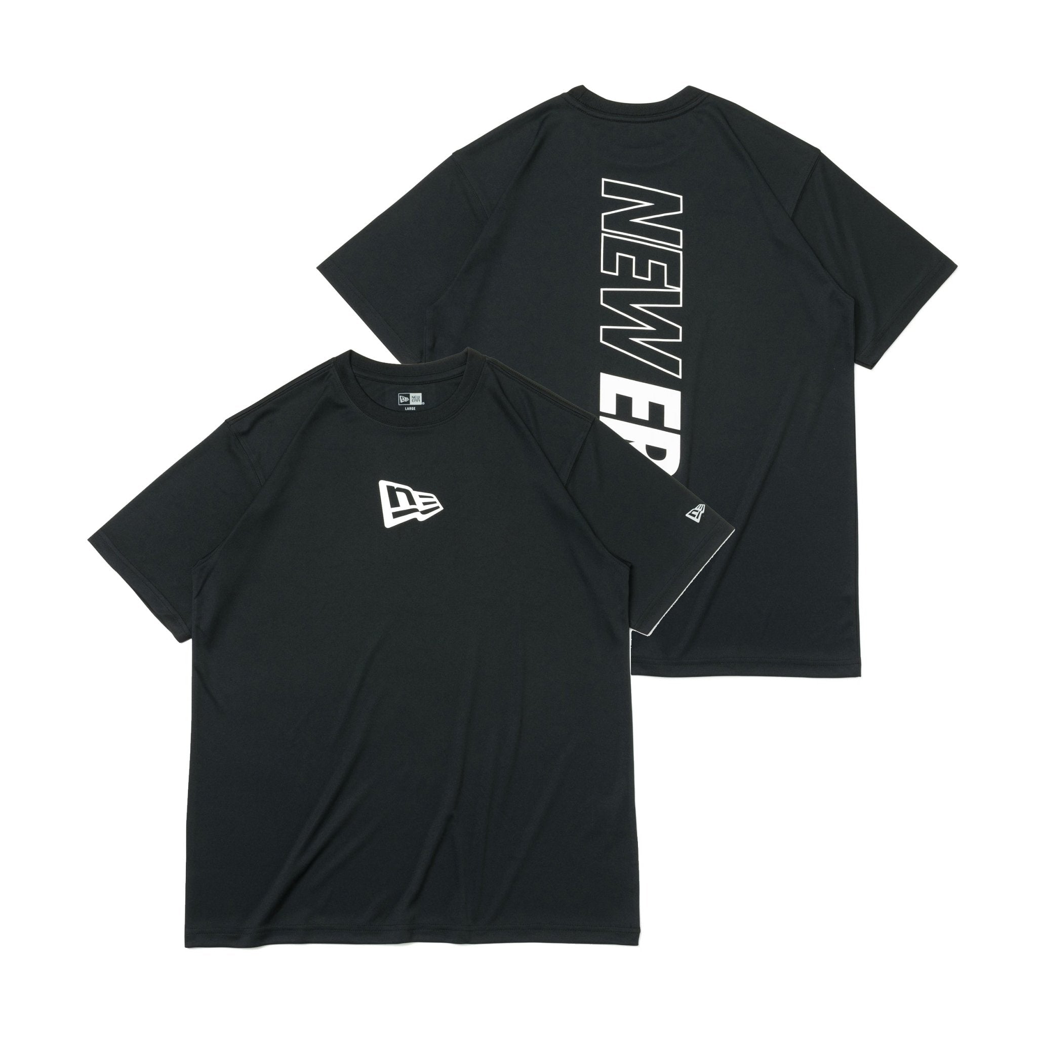 半袖 ラッシュ Tシャツ Rear Vertical Logo バーチカルロゴ ブラック