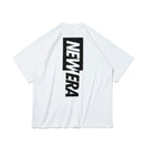 半袖 オーバーサイズド パフォーマンス Tシャツ Rear Vertical Logo バーチカルロゴ ホワイト/ブラック【Performance Apparel】 - 13516845-S | NEW ERA ニューエラ公式オンラインストア