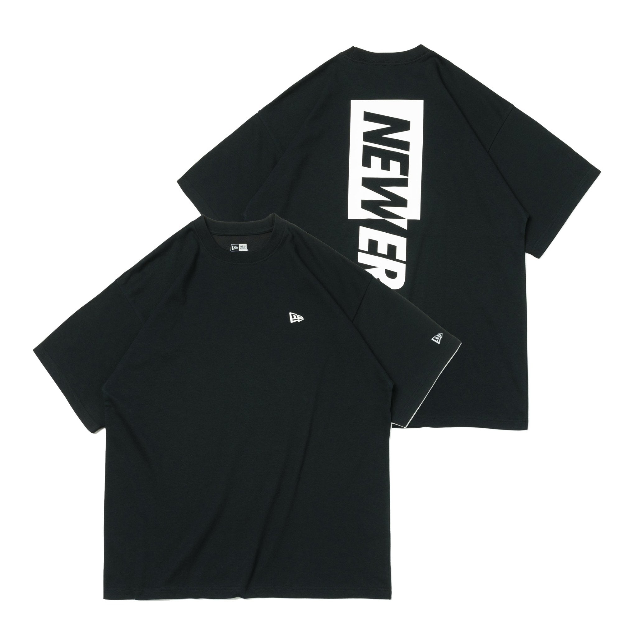 半袖 オーバーサイズド パフォーマンス Tシャツ Rear Vertical Logo バーチカルロゴ ブラック【Performance  Apparel】