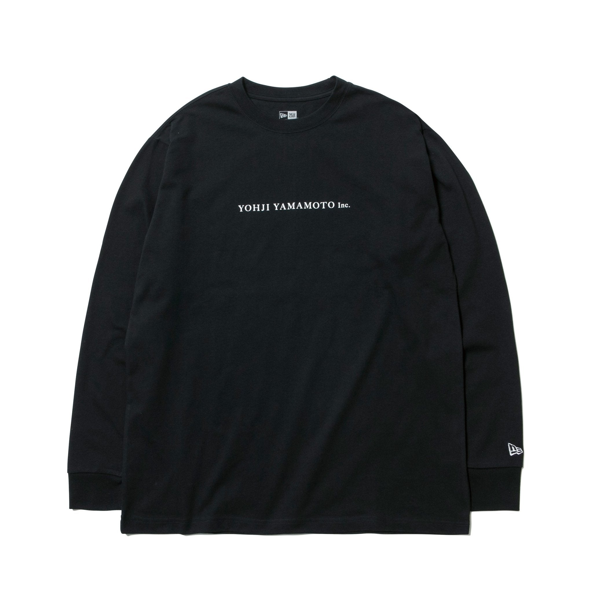 長袖 コットン Tシャツ SS20 Yohji Yamamoto Inc. ブラック