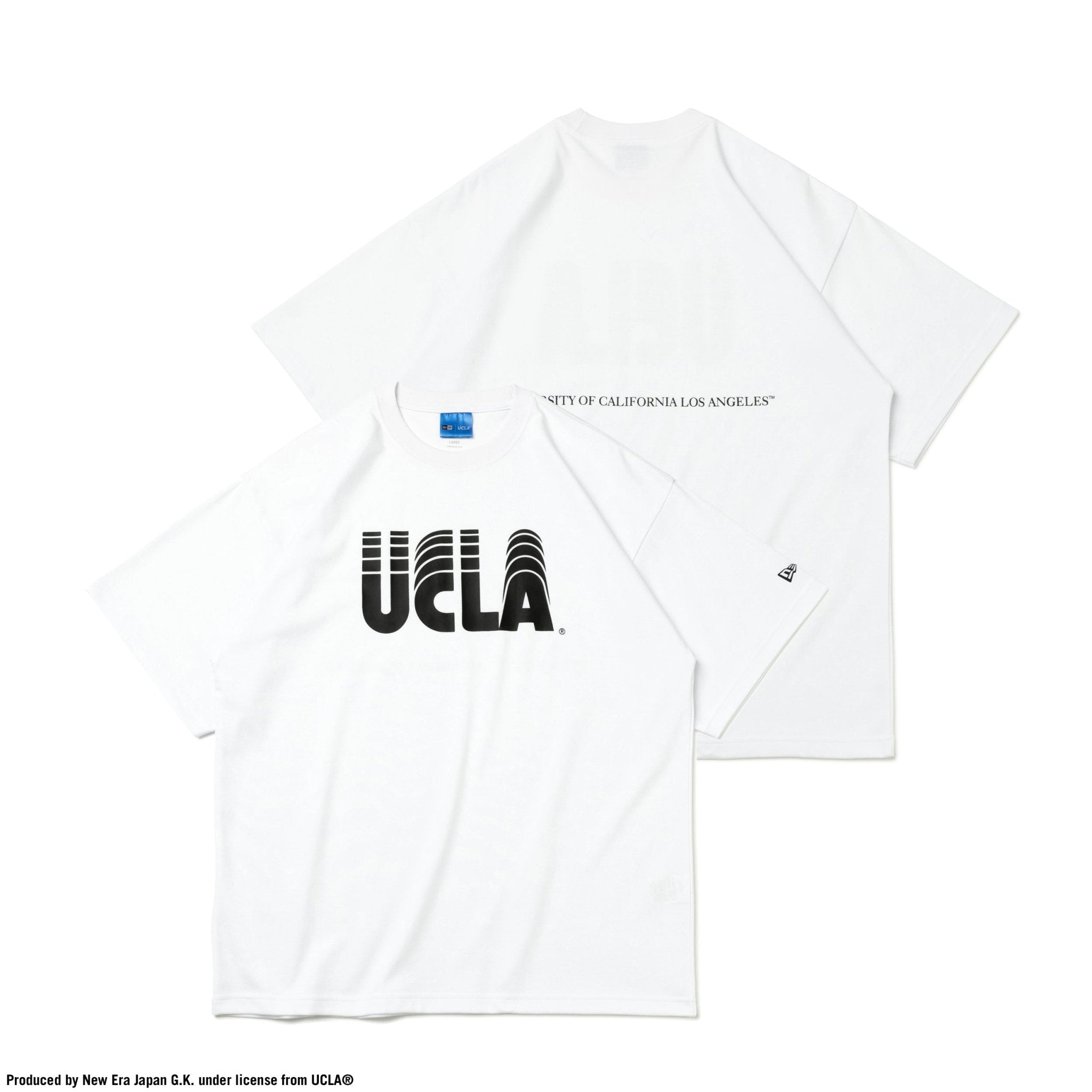 半袖 オーバーサイズド パフォーマンス Tシャツ UCLA モーションロゴ ホワイト