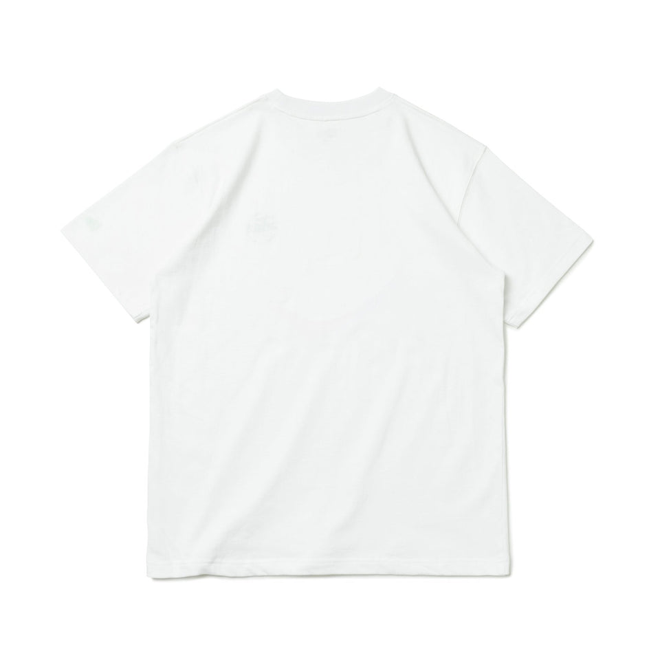 半袖 コットン Tシャツ Visor Sticker Mini バイザーステッカー ホワイト/グリーン レギュラーフィット - 13516736-S | NEW ERA ニューエラ公式オンラインストア