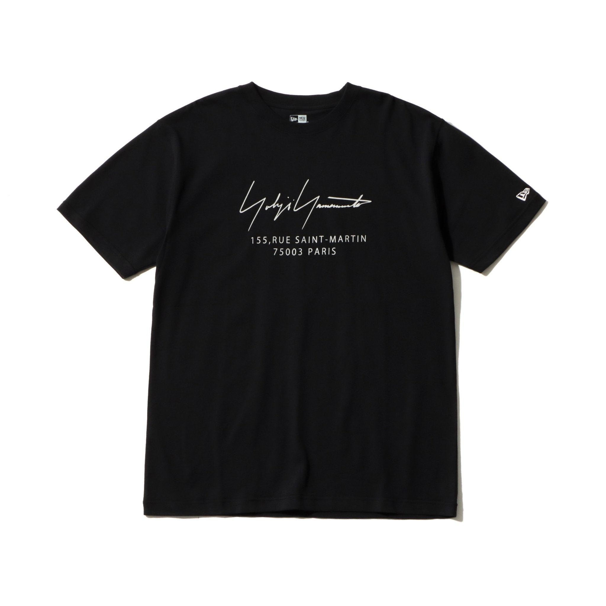 半袖 コットン Tシャツ Yohji Yamamoto FW20 シグネチャーロゴ パリ