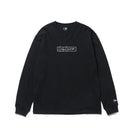 長袖 コットン Tシャツ Yohji Yamamoto FW21 ボックスロゴ ブラック レギュラーフィット - 12863217-S | NEW ERA ニューエラ公式オンラインストア